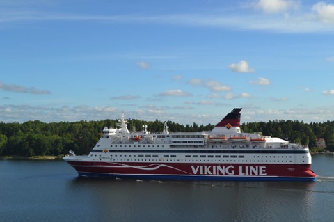 Stockholm Archipelago islands with Viking Line ferry
